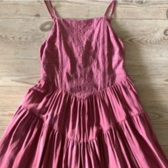 Wild Fable | Women's Grape Purple Sleeveless Tiered Skater Dress - Picture 4 of 9